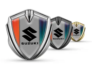 Suzuki Emblema Silicona Insignia Suntuosa Proyecto Aleación Borde